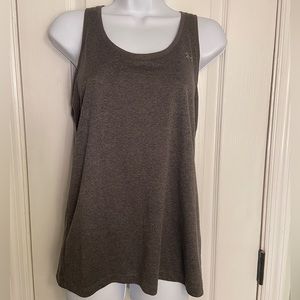 Under Armour HeatGear Racer Tank, size medium, great condition, wicks sweat